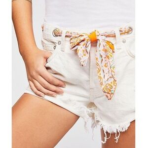 Free People / Tie Cutoff Shorts